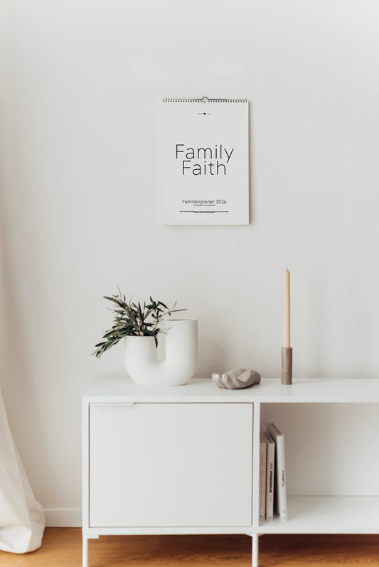 Familienplaner 2026 - 4,5 oder 6 Spalten