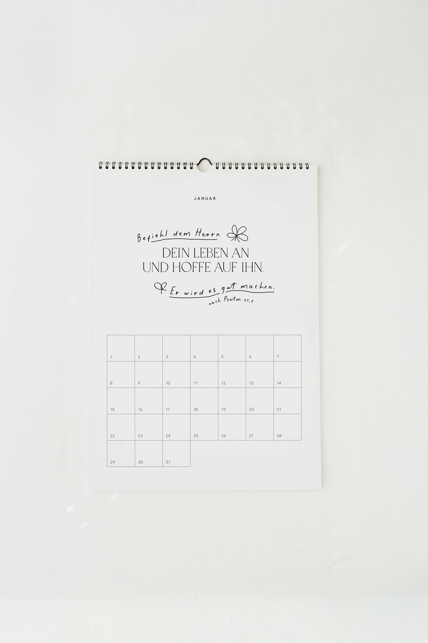Immerwährender Geburtstagskalender A3 - Lass uns das Leben feiern