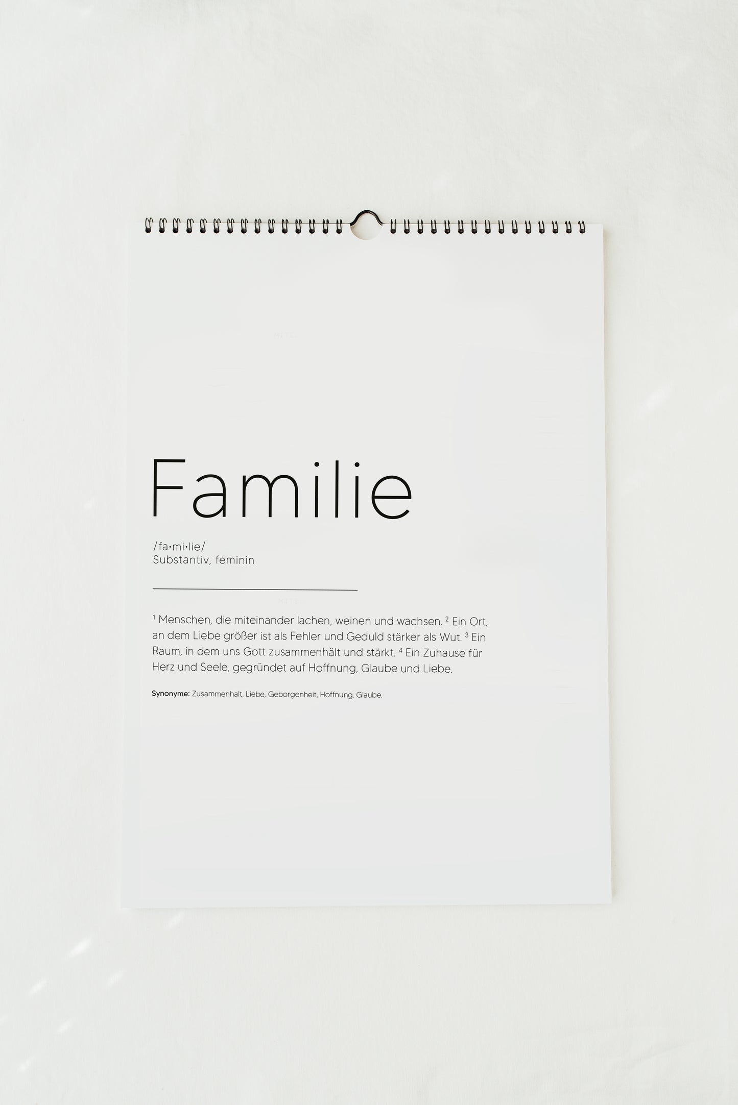 Familienplaner 2026 - 4,5 oder 6 Spalten