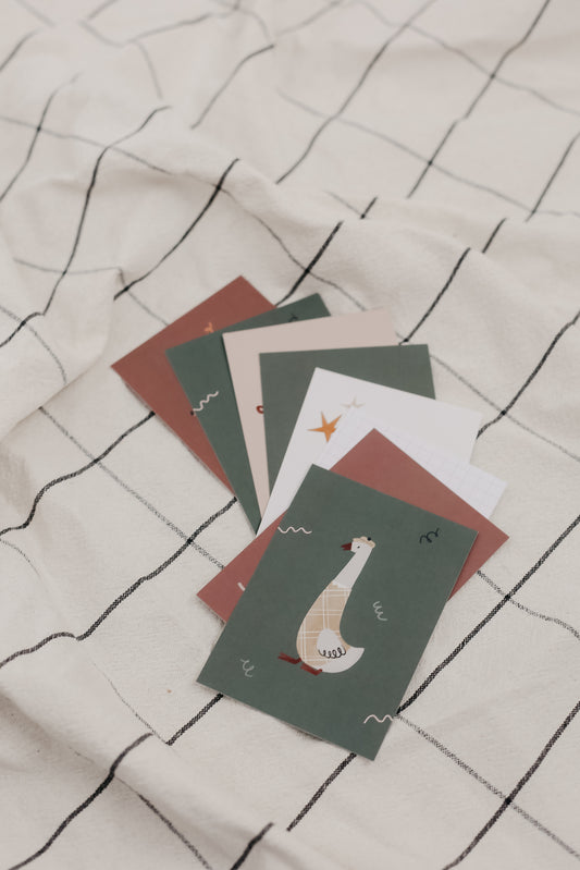 15 Minikärtchen mit Bibelversen - A7