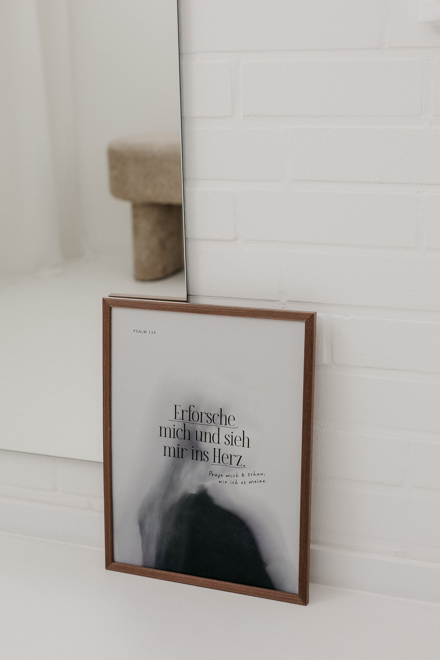 Erforsche mich - Poster 30x40 cm