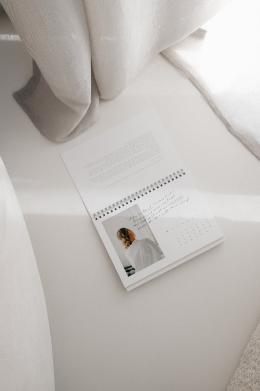 schon jetzt & noch nicht - Ein Tischkalender 2026 in A5