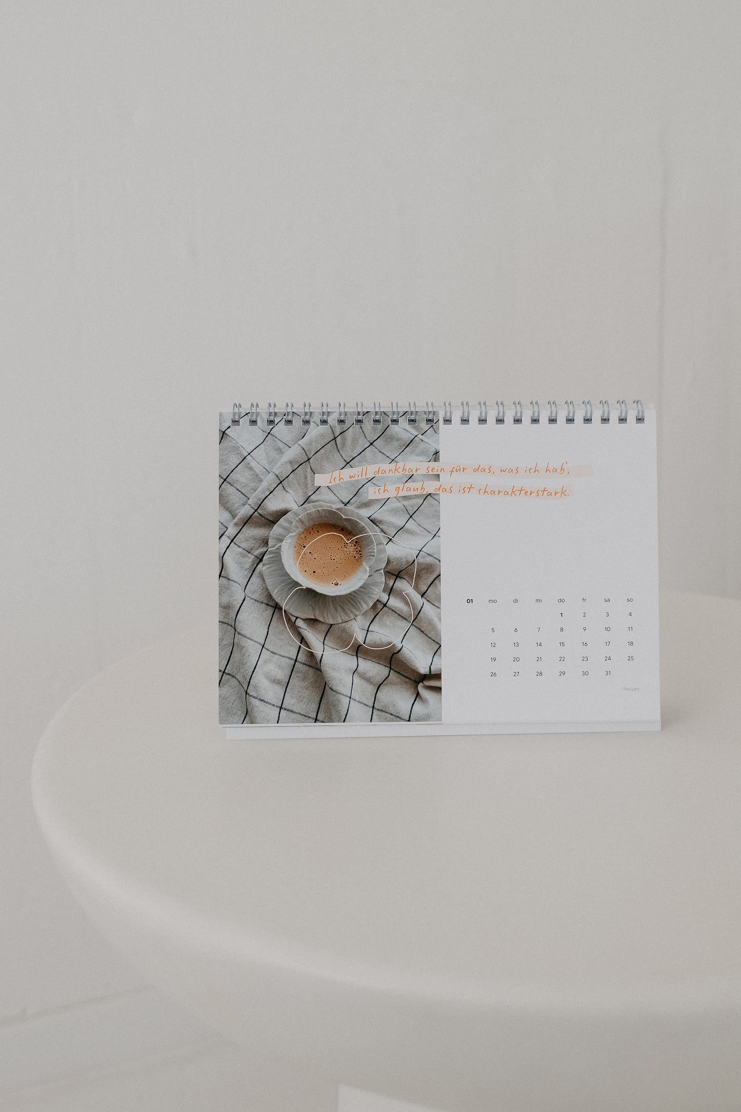schon jetzt & noch nicht - Ein Tischkalender 2026 in A5