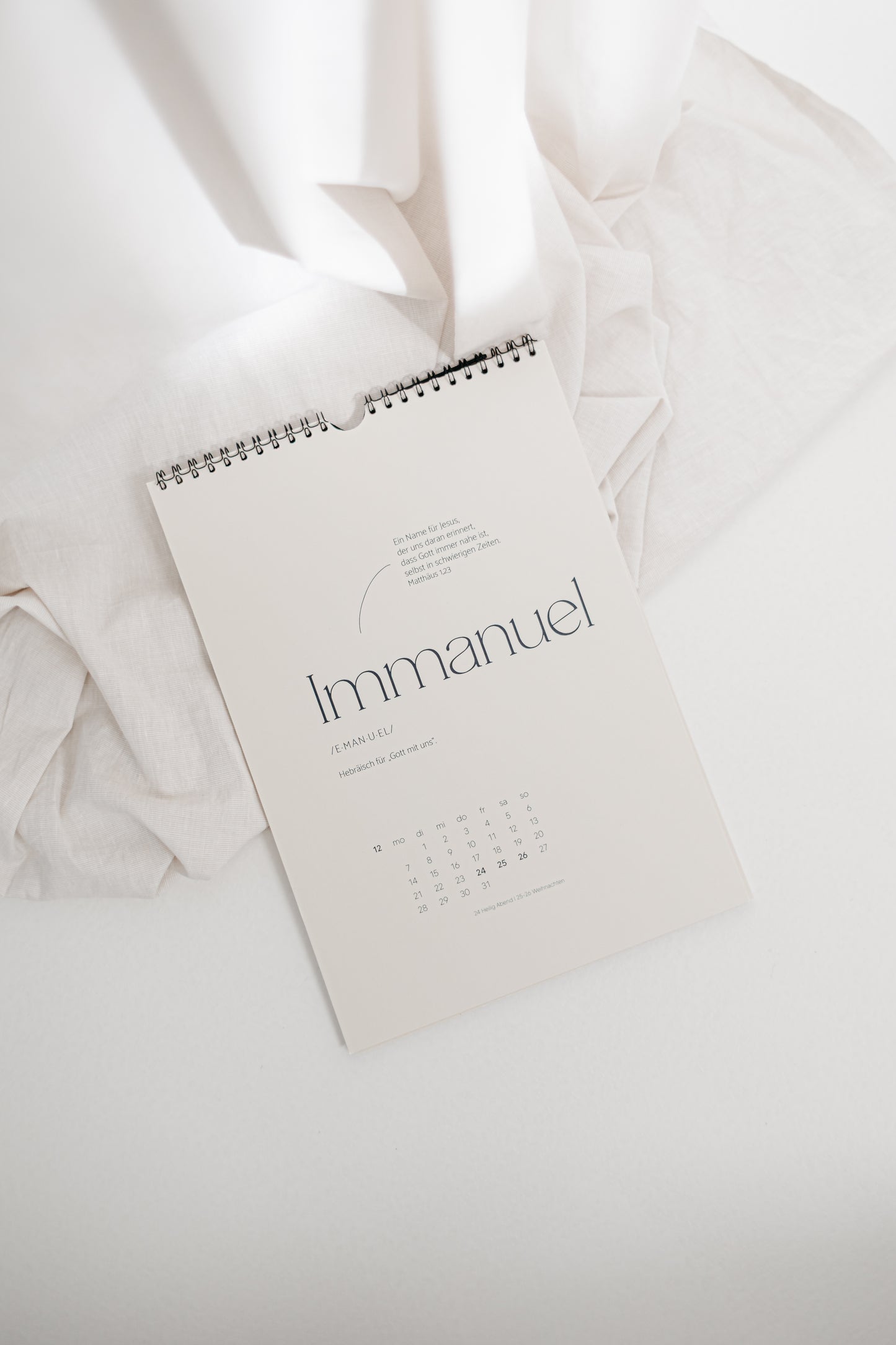 Amen - Ein Wandkalender 2026 in A4 oder A3