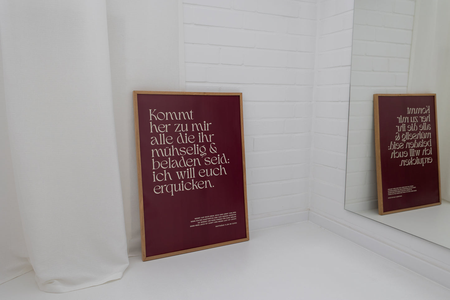 Kommt her zu mir - Poster in 50x70 cm