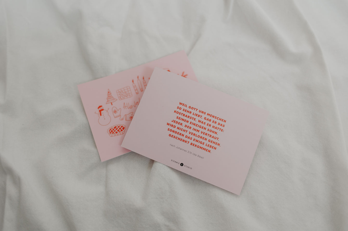 Alle Jahre wieder - evangelistische Postkarten im Set