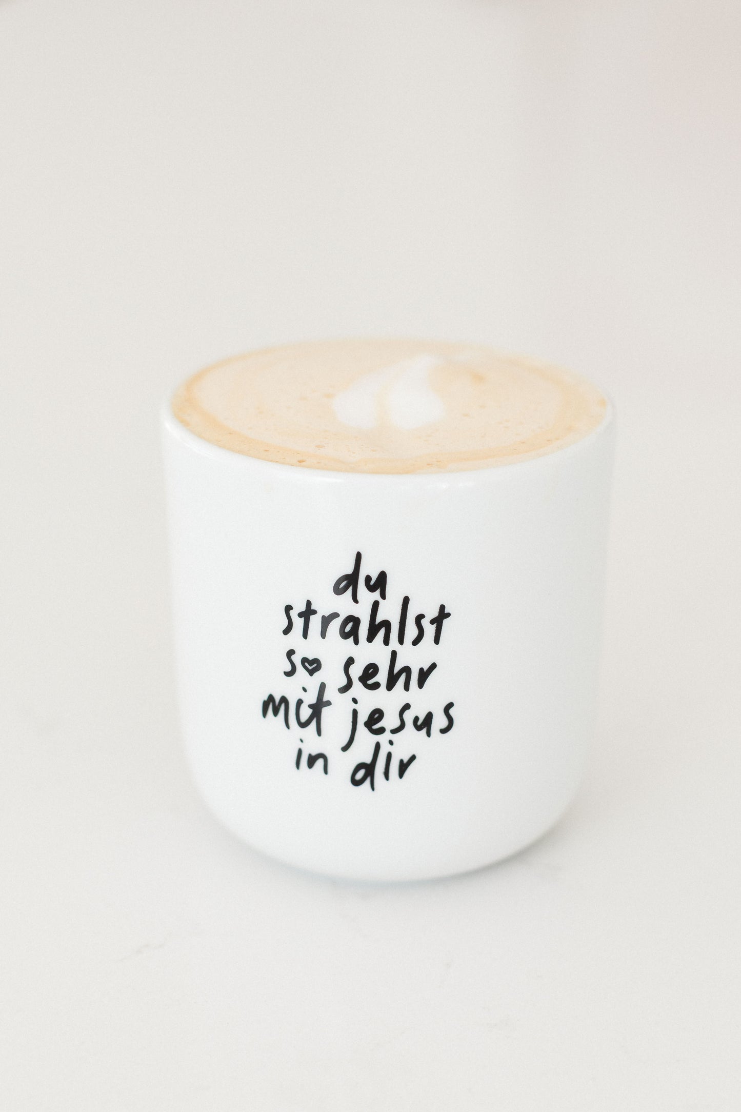 Du strahlst so sehr - Kaffeebecher NEU!