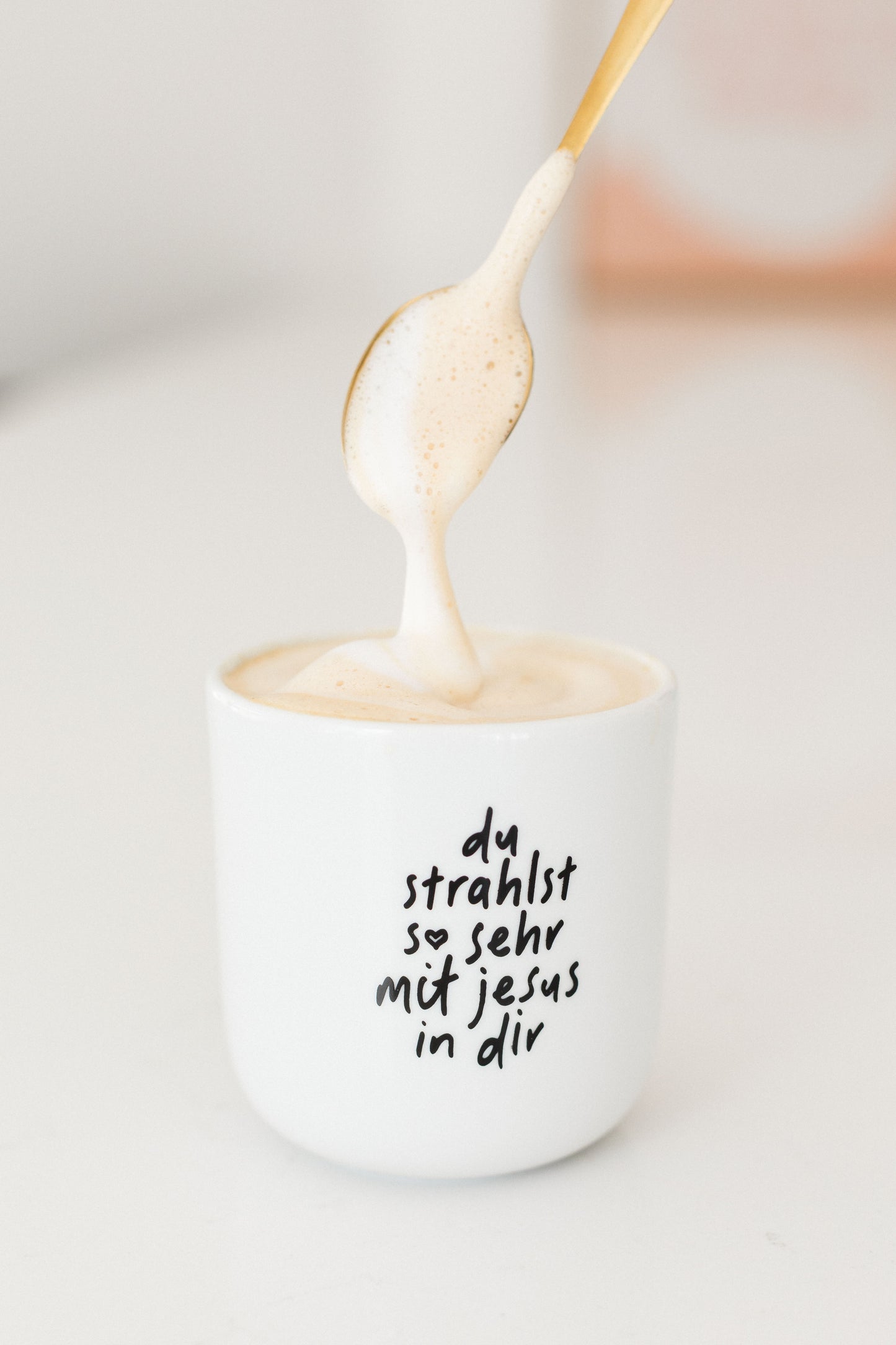 Du strahlst so sehr - Kaffeebecher