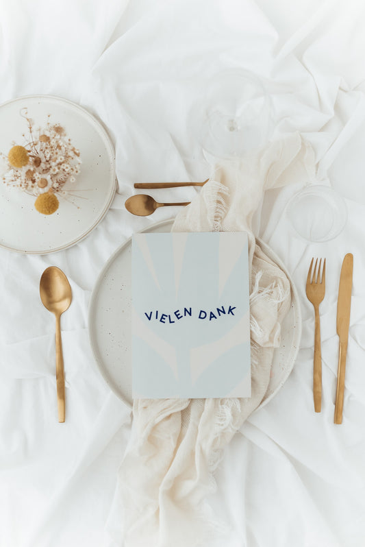 Vielen Dank - Statementkarte A5