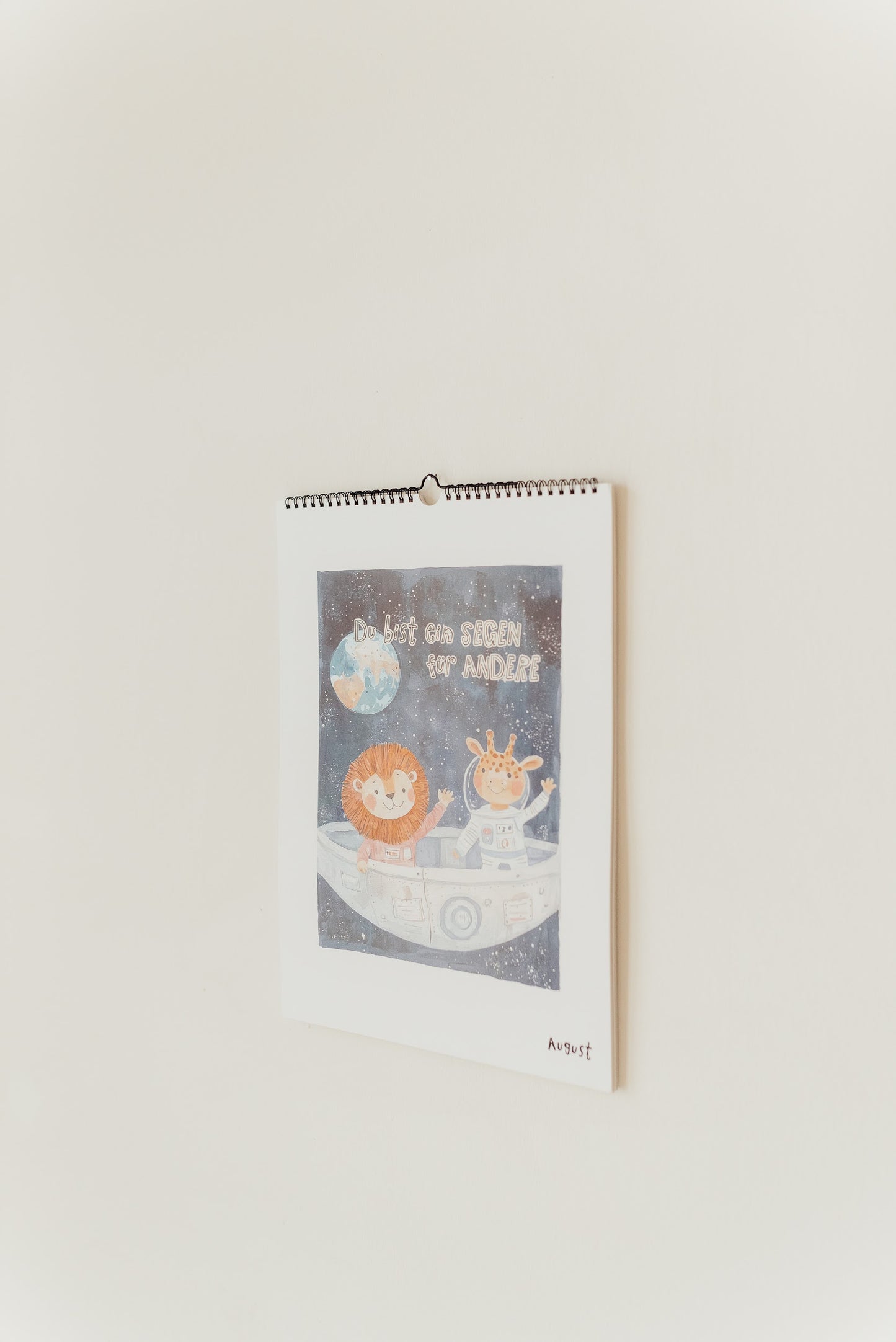 Immerwährender Kinderkalender für mutige Kinder Gottes - A3