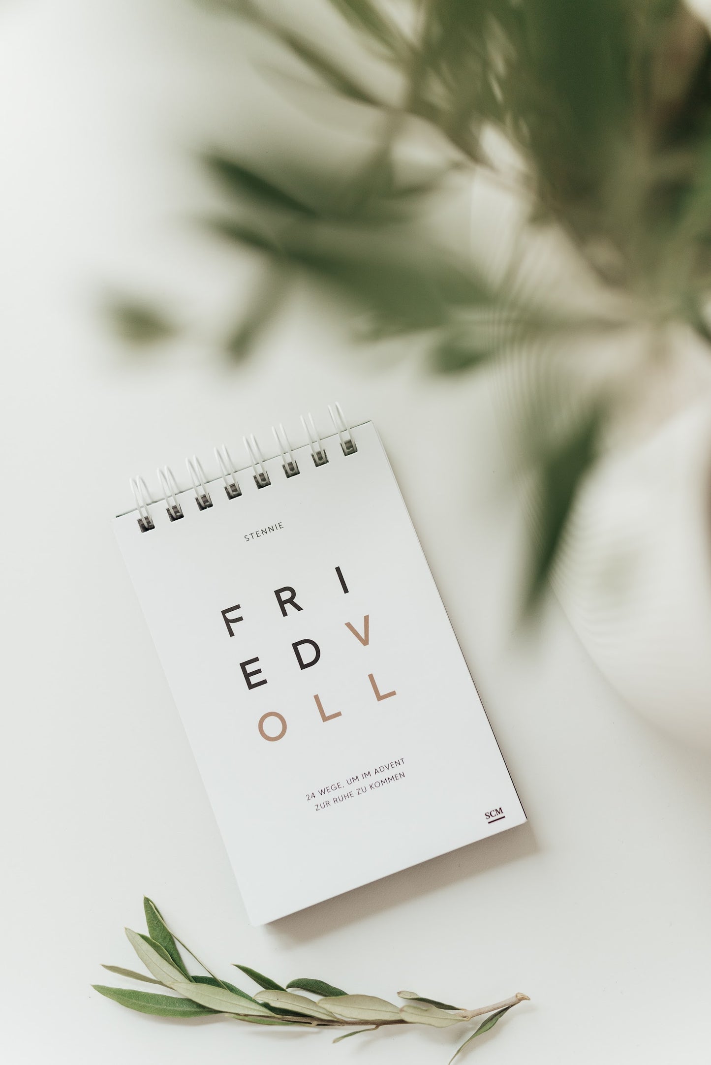 Friedvoll - Kartenadventskalender zum Aufstellen