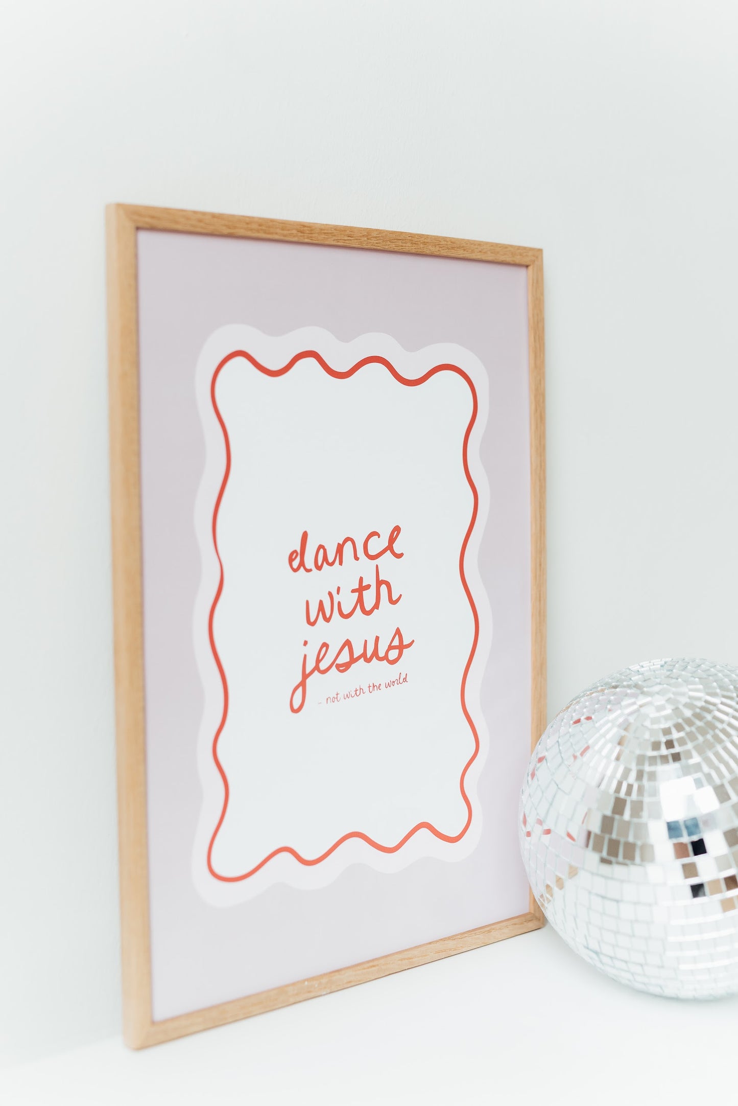 Letzte Chance! Dance with Jesus - A3 Poster