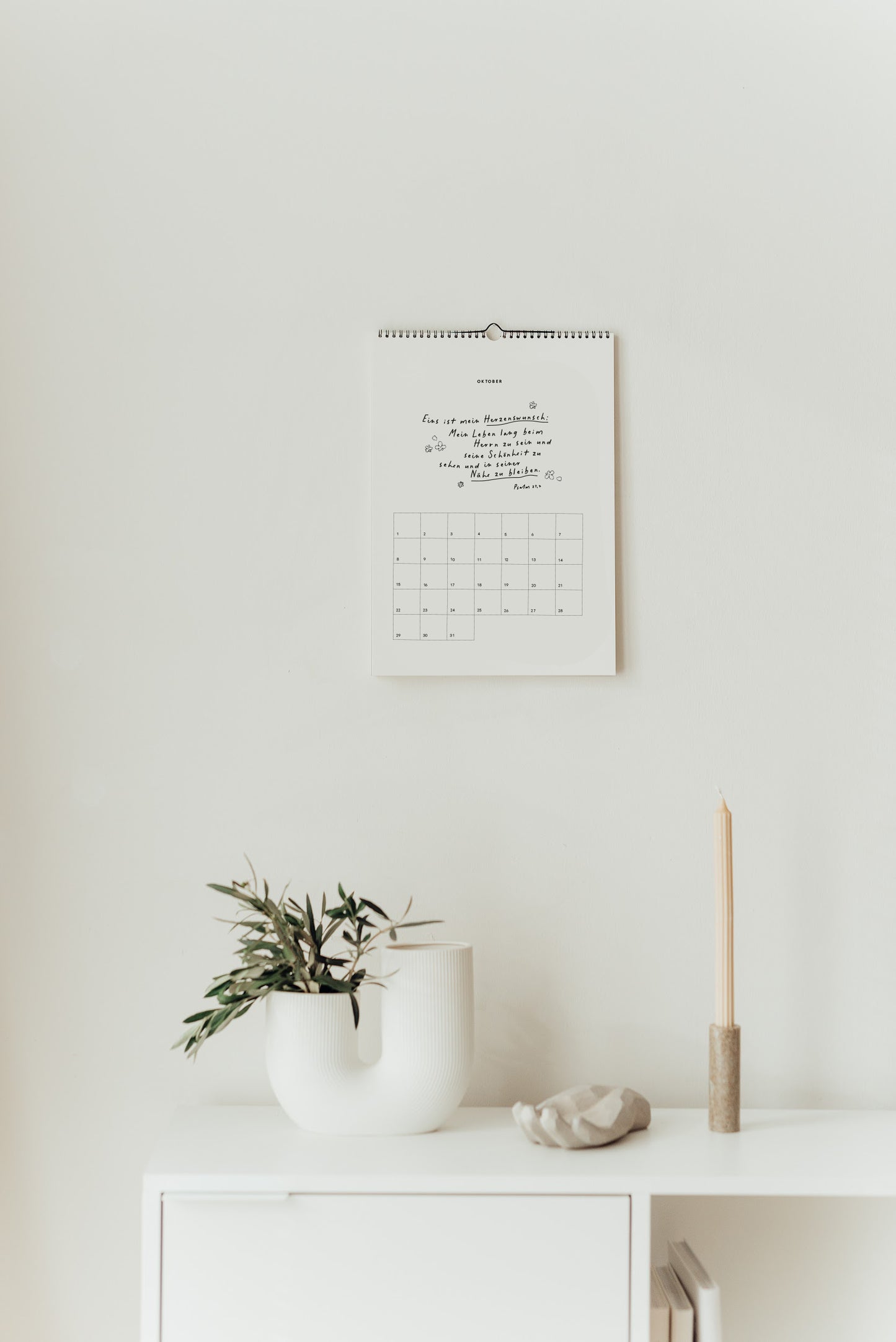 Immerwährender Geburtstagskalender A3 - Lass uns das Leben feiern