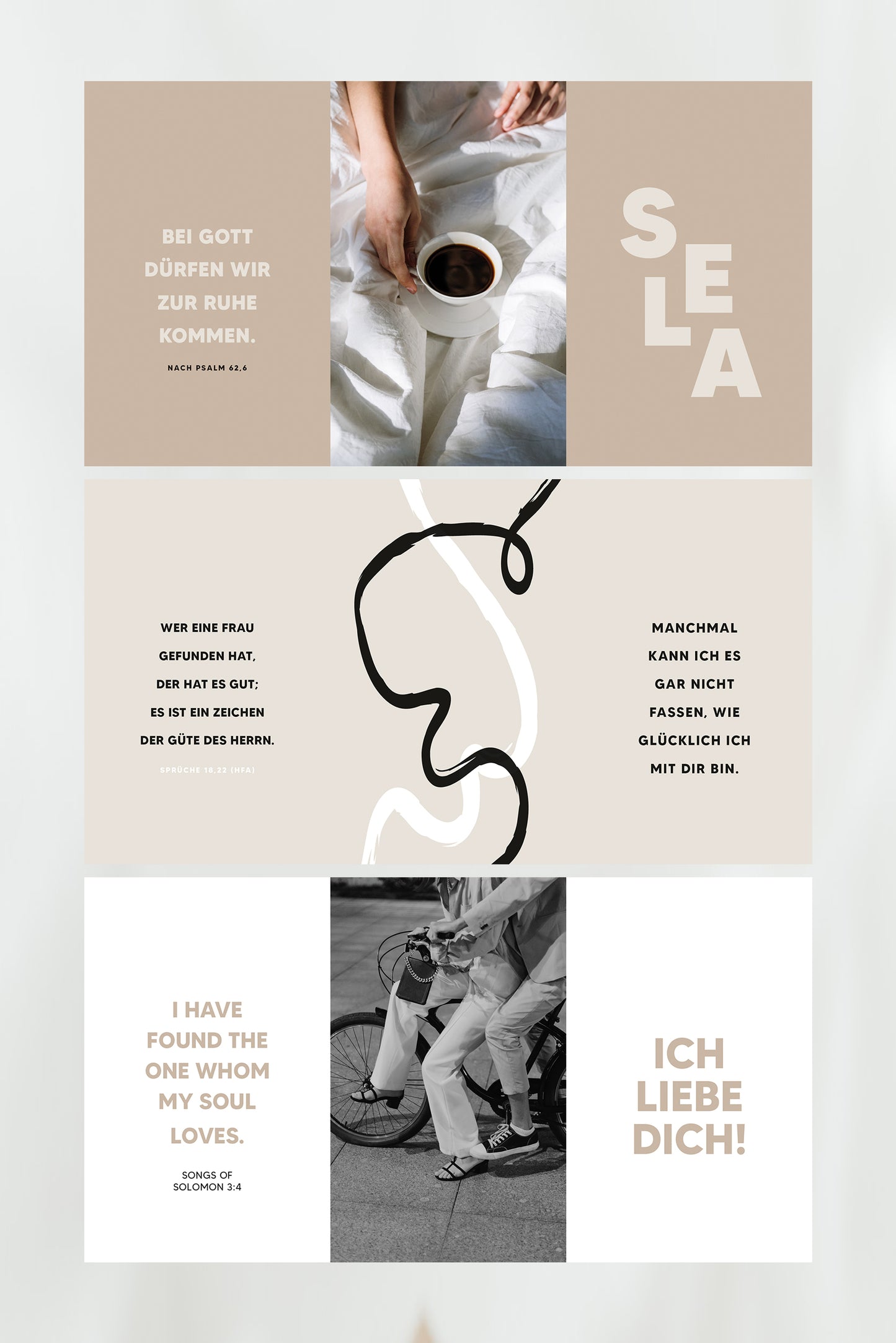 Lasst Liebe blühen - Aufsteller für Paare