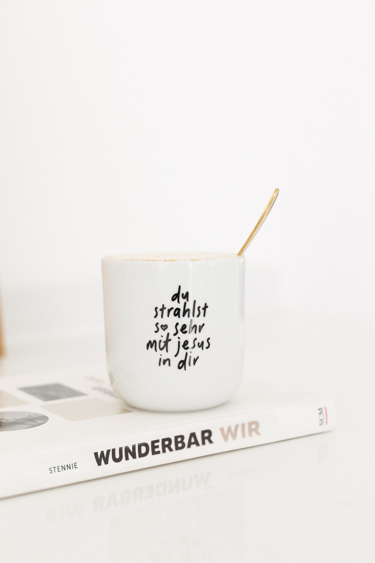 Du strahlst so sehr - Kaffeebecher NEU!