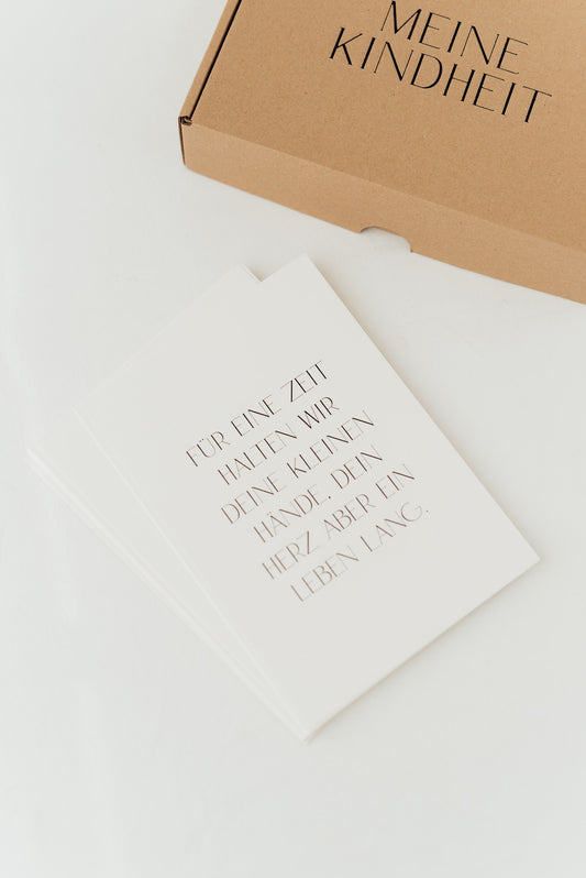 Zusatzkarten Kindheitsbox zum Nachkaufen