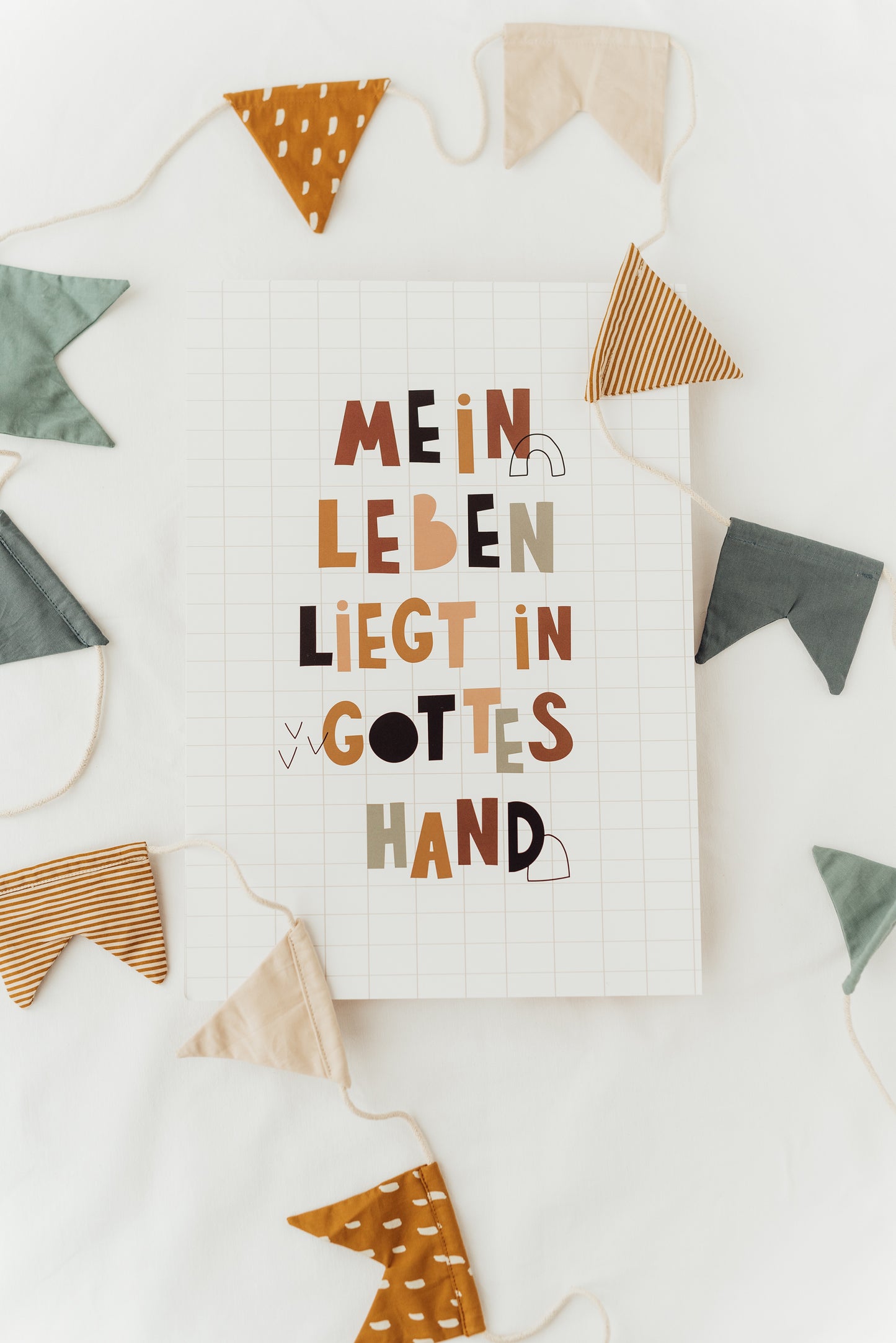 Letzte Chance! Mein Leben liegt in Gottes Hand - Kinderposter A3