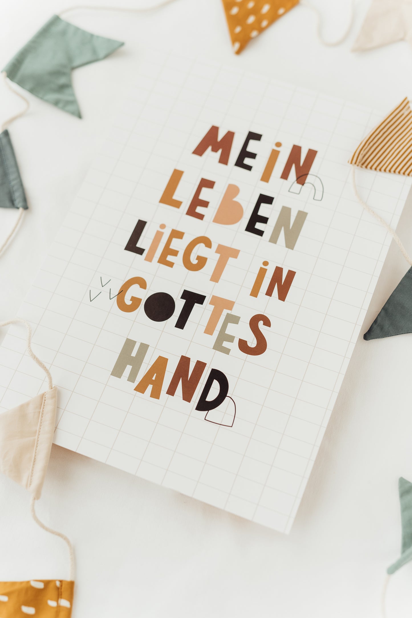 Letzte Chance! Mein Leben liegt in Gottes Hand - Kinderposter A3