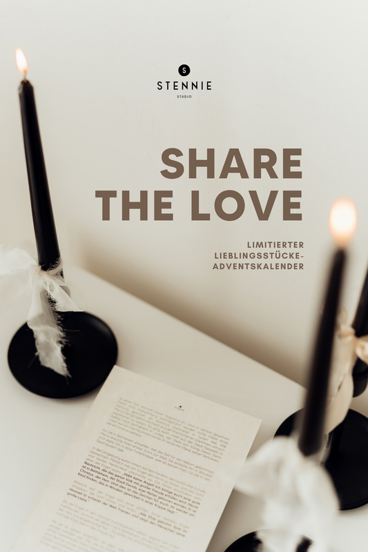NUR KURZ: Adventskalender SHARE THE LOVE - 24 handverlesene Produkte aus der Stennie Welt