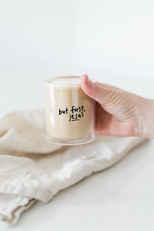 but first, jesus - Doppelwändiger Becher