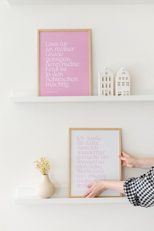 Wunderbar - Posterset in A3