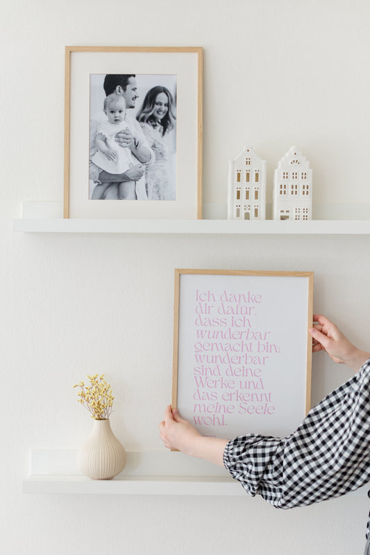 Wunderbar gemacht - Poster A3