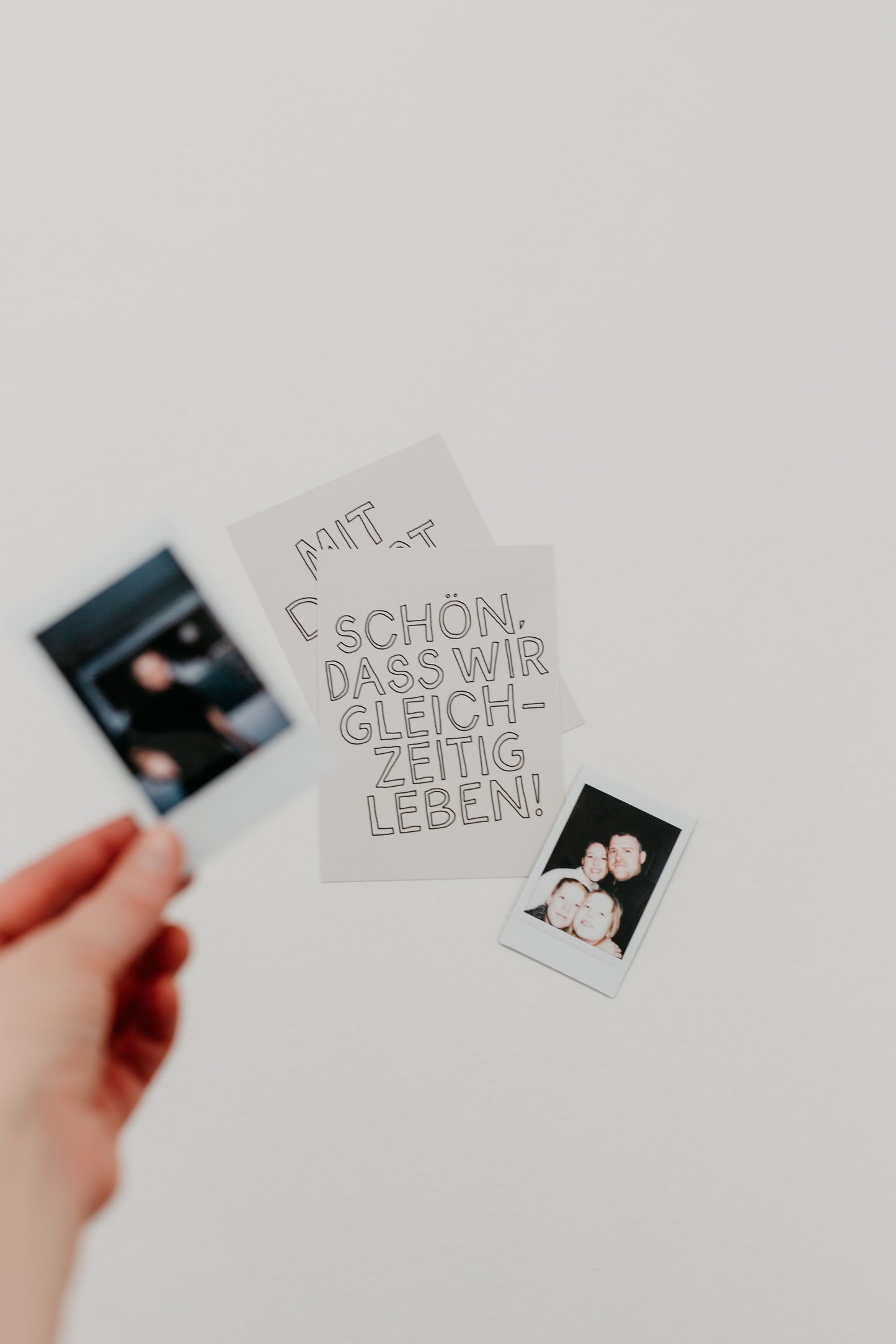 Lass uns das Leben feiern - Postkartenset mit fünf Anlasskarten