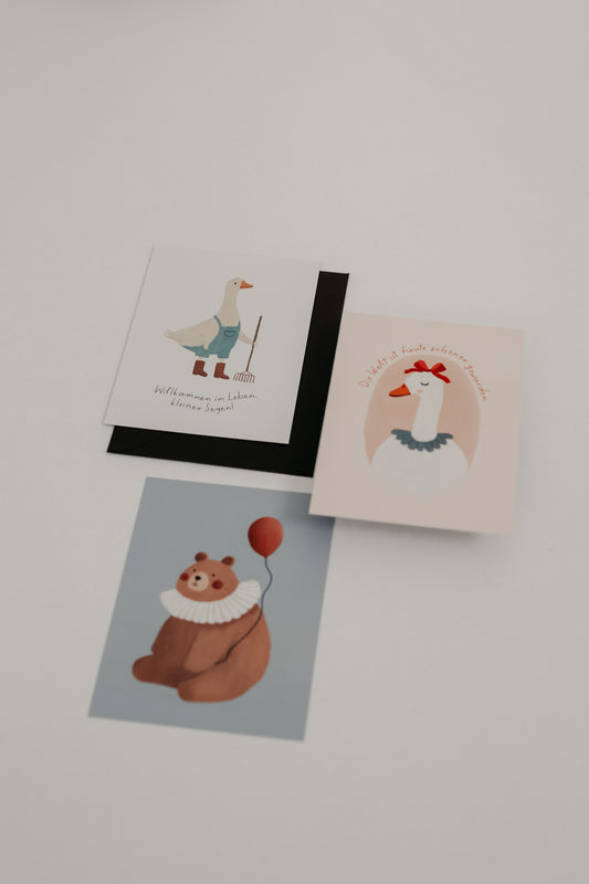 Kartenset "Die Welt ist heute schöner geworden" - A6