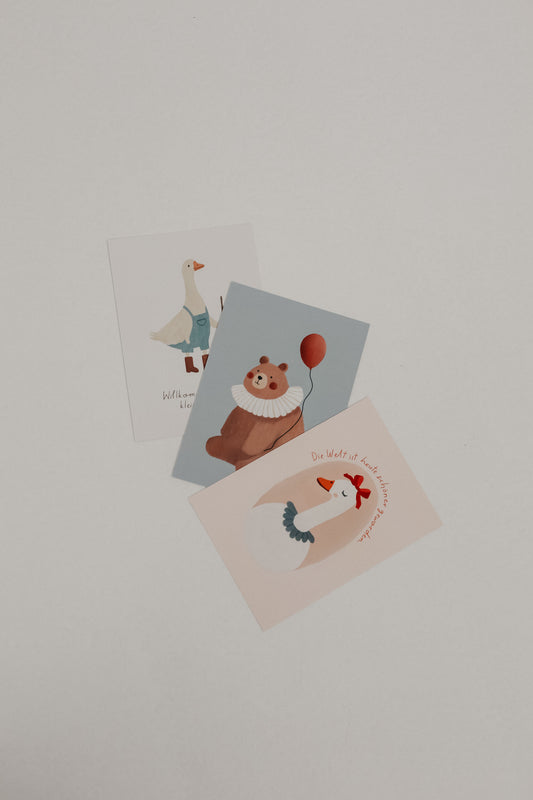 Kartenset "Die Welt ist heute schöner geworden" - A6