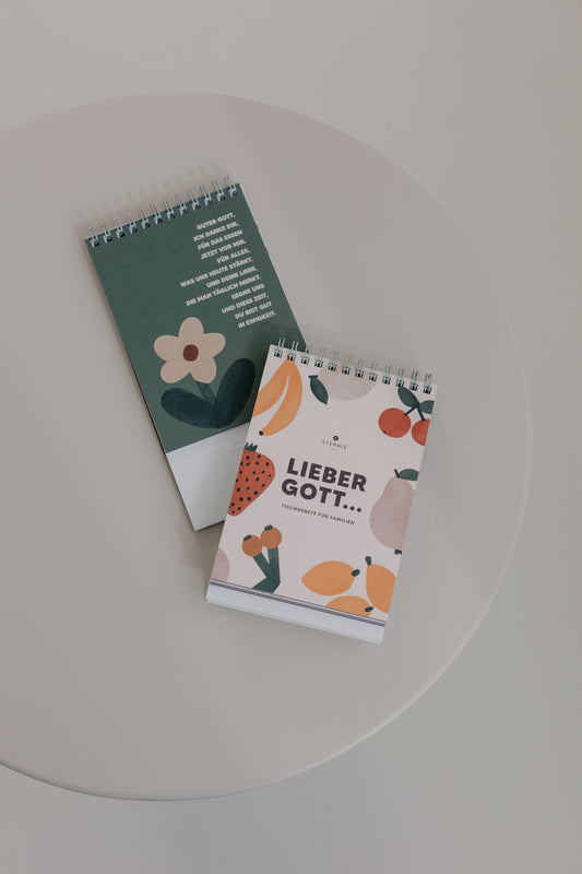 Aufsteller mit Tischgebeten - A6