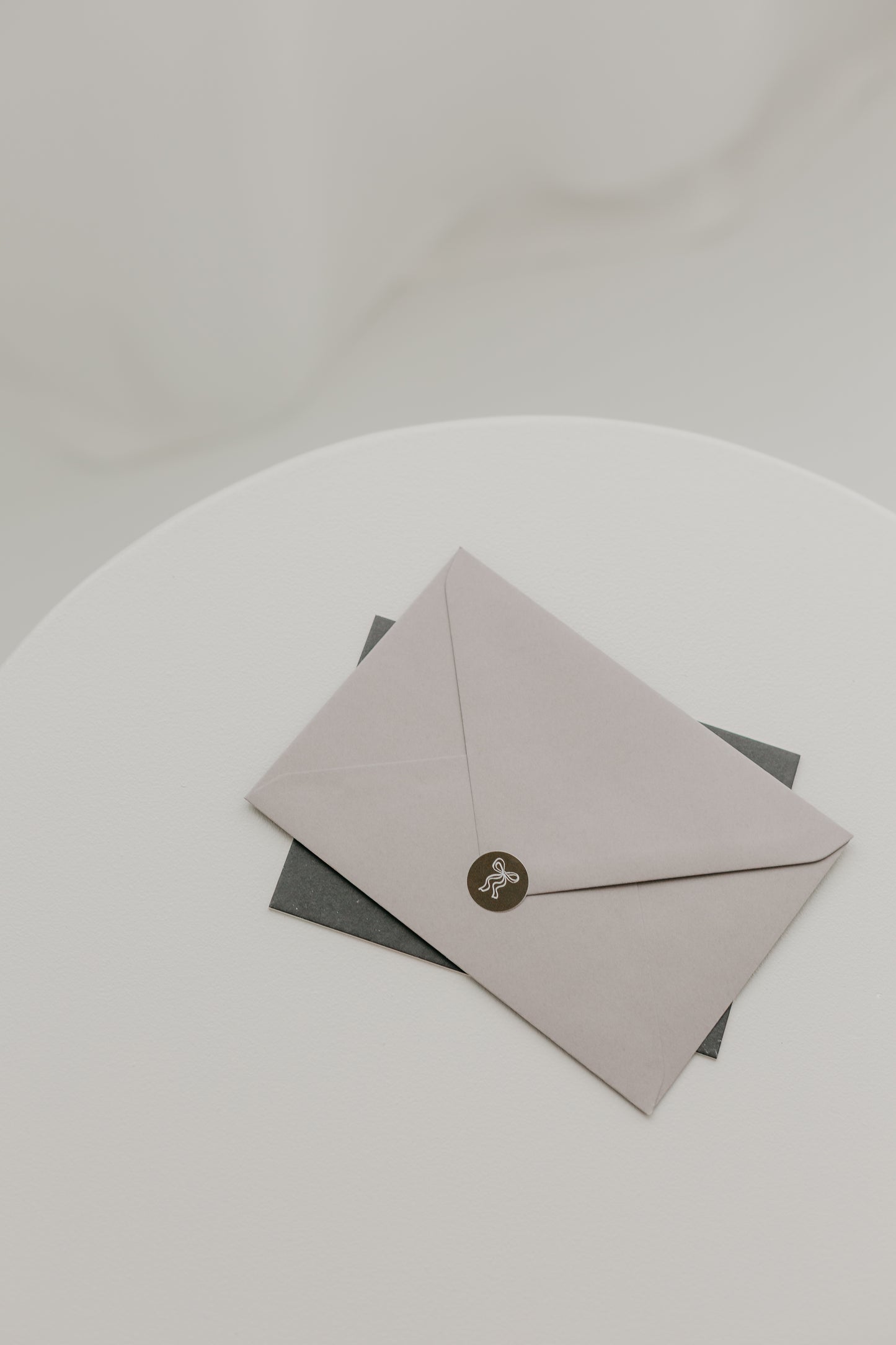 10 Mini-Aufkleber "Schleife"