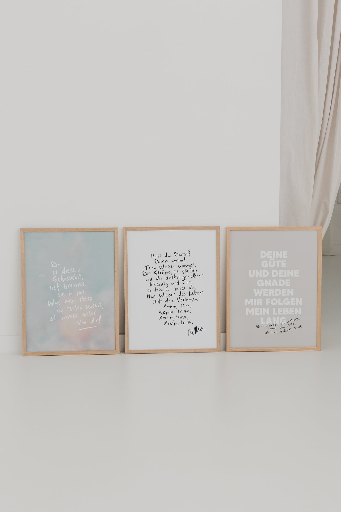 Überall du - Benoa Posterset 30x40 cm
