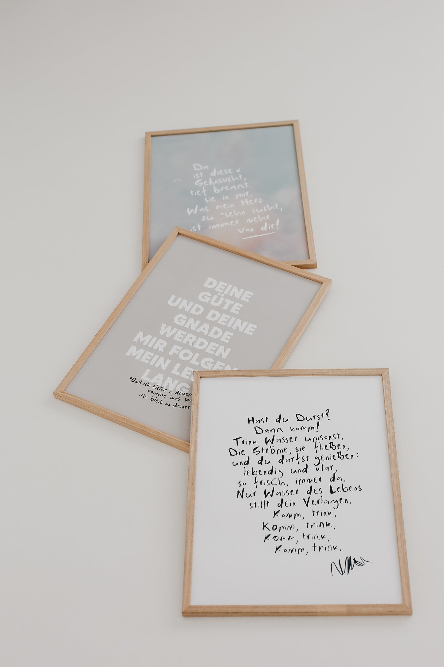 Komm trink! - Benoa Poster 30x40 cm