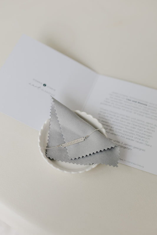 Pflegetuch für Armbänder