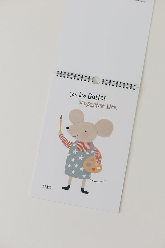 Immerwährender Kinderkalender - Wow (A4)