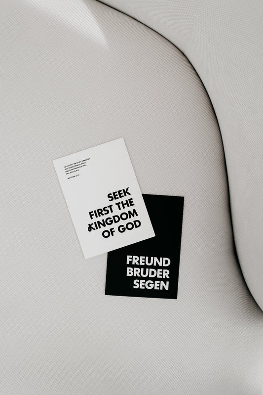 Brotherhood - Postkartenset mit zwei Karten aus Schilfpapier