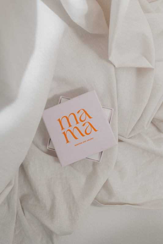 Mama & Herz – zartes Armbandset mit Schachtel in zwei Farben