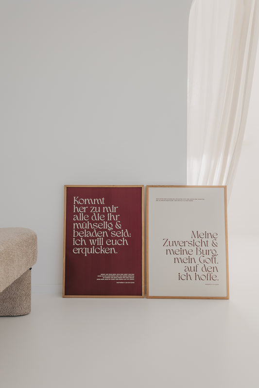 Posterset II in 50x70 cm