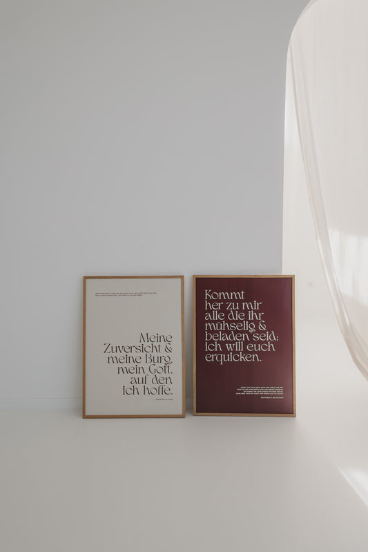 Posterset II in 50x70 cm
