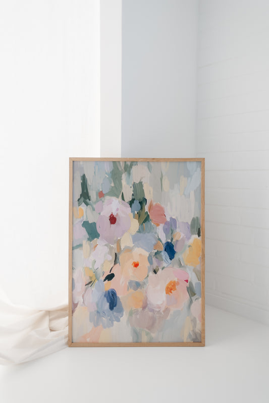 Coming soon! Blumen - Poster in 50x70 cm