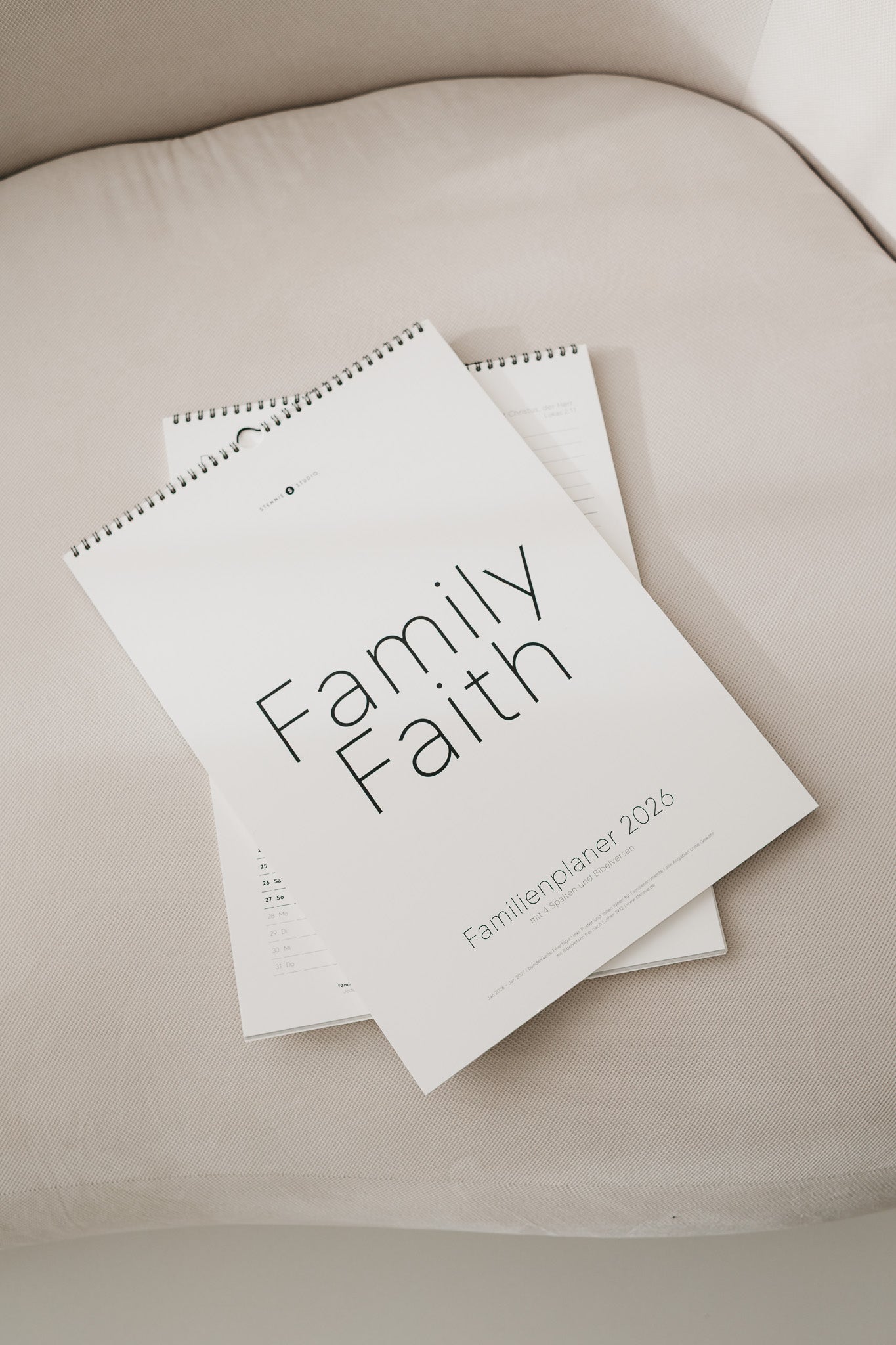 Familienplaner 2026 - 4,5 oder 6 Spalten