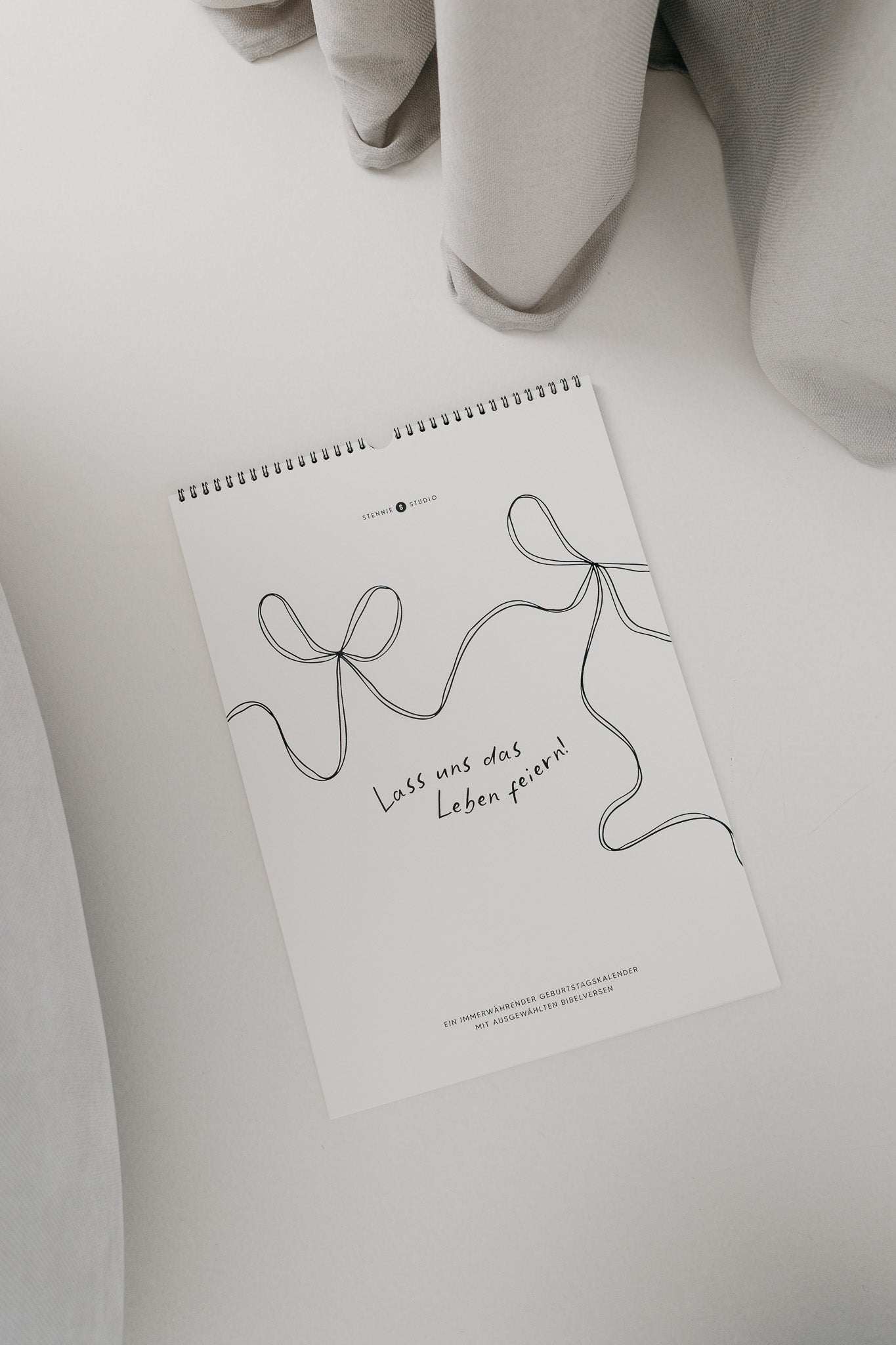 Bald wieder da!!! Immerwährender Geburtstagskalender A3 - Lass uns das Leben feiern