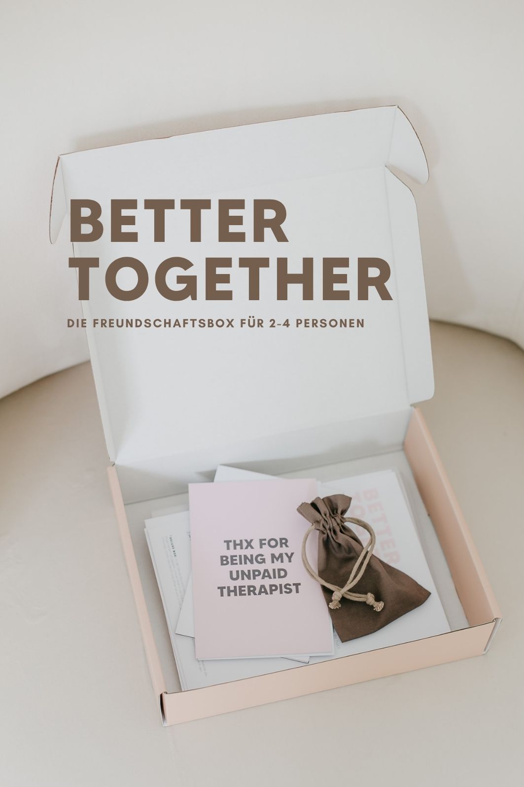 Better together - Freundinnenbox für 4 gemeinsame Abende