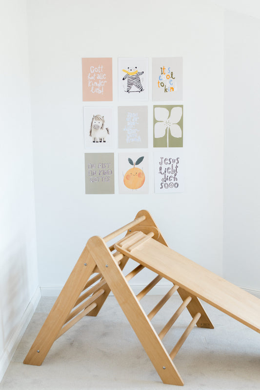 Kinder Gottes - 9x2 Motive in A4 fürs Kinderzimmer