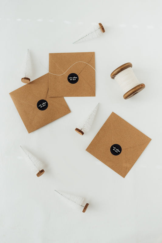 10 Mini-Aufkleber "wie schön du bist"