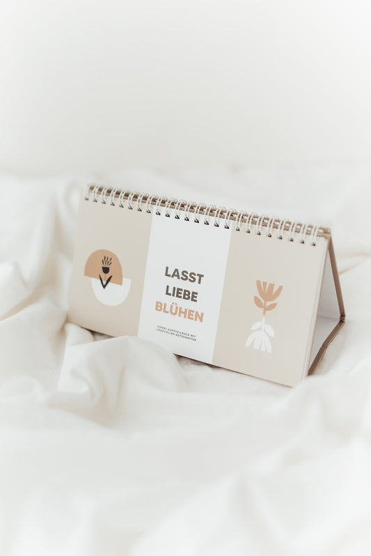 Lasst Liebe blühen - Aufsteller für Paare