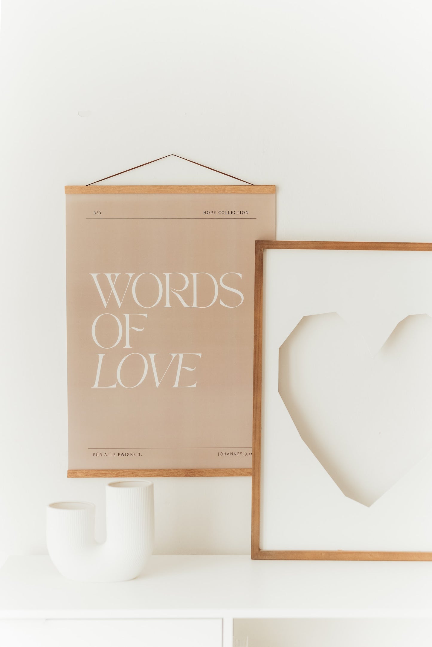 Words of Love - Poster 50x70 cm