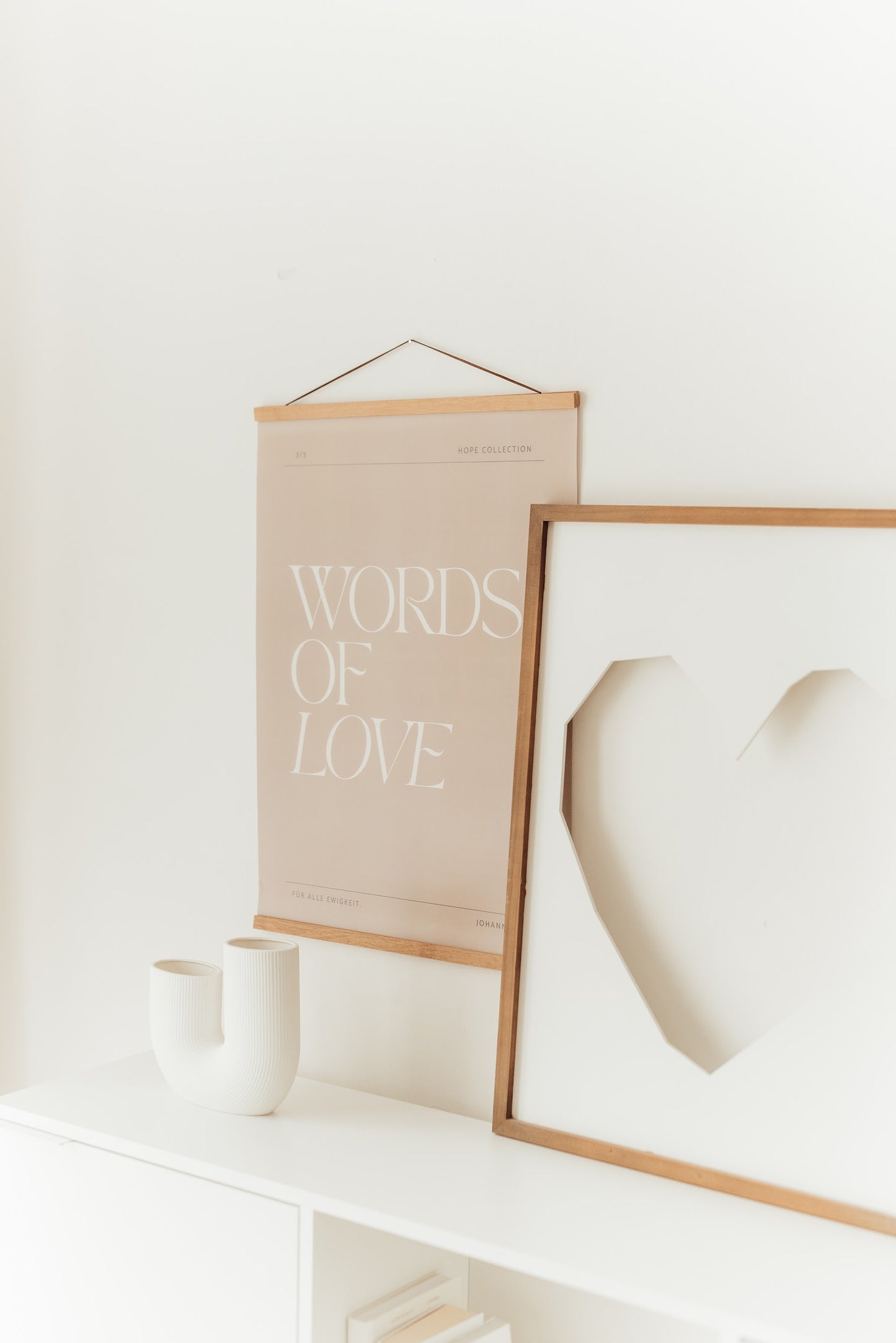 Words of Love - Poster 50x70 cm