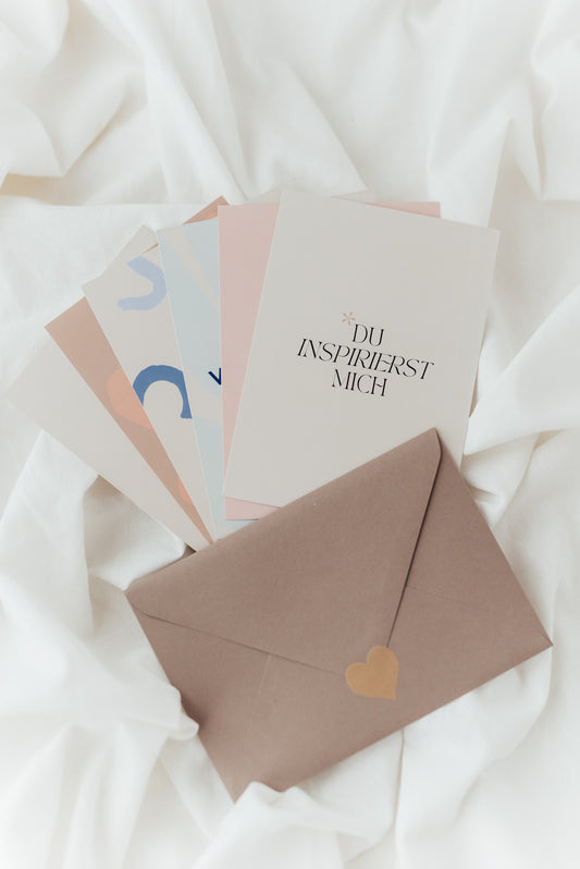 Du inspirierst mich - Postkarte A6