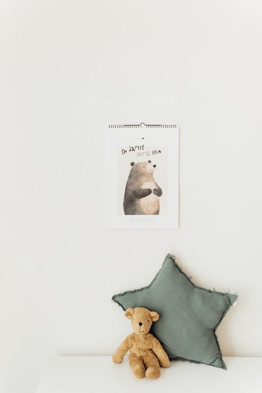 Immerwährender Kinderkalender für mutige Kinder Gottes - A3